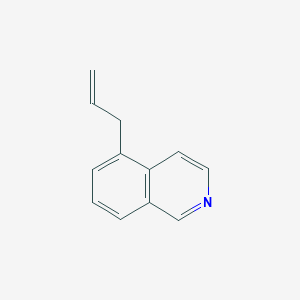 molecular formula C12H11N B8699975 5-Allylisoquinoline 