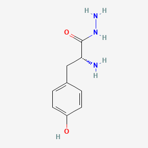 molecular formula C9H13N3O2 B8700079 D-Tyrosine Hydrazide 