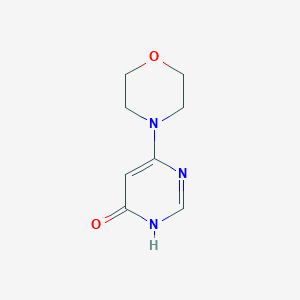 molecular formula C8H11N3O2 B8700187 6-Morpholinopyrimidin-4-ol 