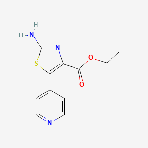 ETHYL2-AMINO-5-(PYRIDIN-4-YL)THIAZOLE-4-CARBOXYLATE