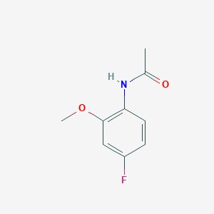 Acetamide, N-(4-fluoro-2-methoxyphenyl)-