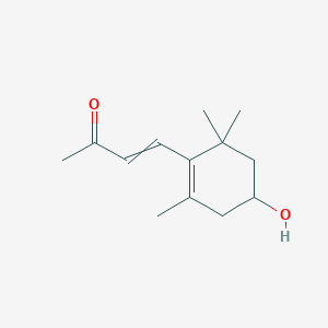 3-Buten-2-one, 4-(4-hydroxy-2,6,6-trimethyl-1-cyclohexen-1-yl)-, (3E)-