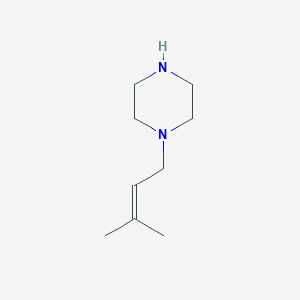 1-(3-Methyl-but-2-enyl)-piperazine