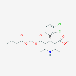 molecular formula C21H23Cl2NO6 B8700461 Clevidipine, (R)- CAS No. 167356-40-3