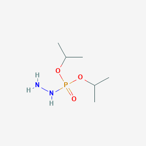 molecular formula C6H17N2O3P B8700486 Diisopropylphosphorohydrazidate CAS No. 61922-09-6