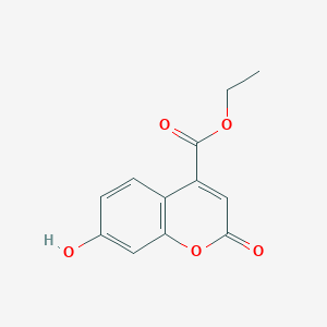 B087006 Ethyl 7-hydroxycoumarin-4-carboxylate CAS No. 1084-45-3