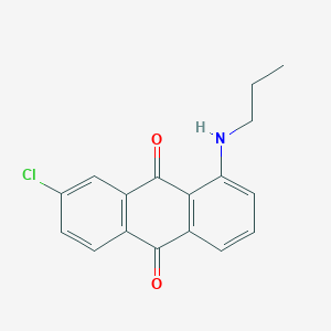 7-Chloro-1-(propylamino)anthracene-9,10-dione