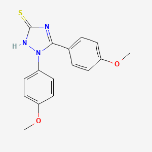 1,5-Bis(4-methoxyphenyl)-1,2-dihydro-3H-1,2,4-triazole-3-thione