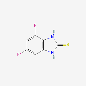 2-Mercapto-4,6-difluorobenzimidazole