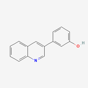 3-Quinolin-3-ylphenol