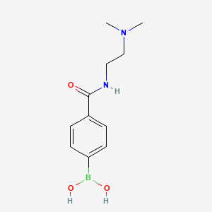 4-((2-(Dimethylamino)ethyl)-carbamoyl)phenylboronic acid
