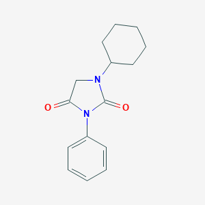 B087009 Hydantoin, 1-cyclohexyl-3-phenyl- CAS No. 14395-03-0