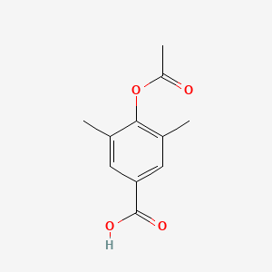 molecular formula C11H12O4 B8700911 3,5-Dimethyl-4-acetoxybenzoic acid 