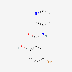 5-Bromo-2-hydroxy-N-3-pyridinylbenzamide