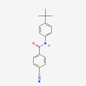 N-(4-tert-butylphenyl)-4-cyanobenzamide