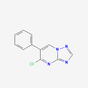 5-Chloro-6-phenyl-[1,2,4]triazolo[1,5-a]pyrimidine