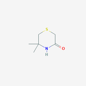 5,5-Dimethylthiomorpholin-3-one