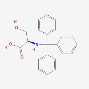molecular formula C22H21NO3 B8701149 Trt-D-Ser-OH 