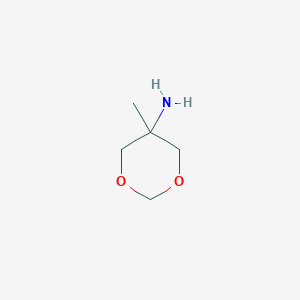 molecular formula C5H11NO2 B8701357 5-Methyl-1,3-dioxan-5-amine CAS No. 27959-70-2