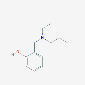 molecular formula C13H21NO B8701363 2-[(Dipropylamino)methyl]phenol CAS No. 60460-59-5