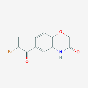 6-(2-bromopropanoyl)-2H-1,4-benzoxazin-3(4H)-one