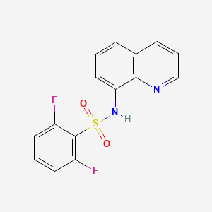 2,6-Difluoro-N-quinolin-8-yl-benzenesulfonamide