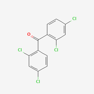molecular formula C13H6Cl4O B8701550 Bis(2,4-dichlorophenyl)methanone CAS No. 25187-08-0