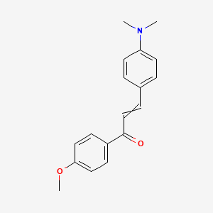 (2E)-3-[4-(dimethylamino)phenyl]-1-(4-methoxyphenyl)prop-2-en-1-one