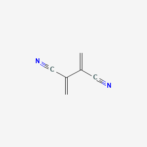 molecular formula C6H4N2 B8701576 1,3-Butadiene-2,3-dicarbonitrile CAS No. 19652-57-4
