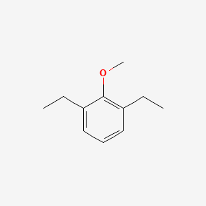 molecular formula C11H16O B8701588 1,3-Diethyl-2-methoxybenzene CAS No. 2944-51-6