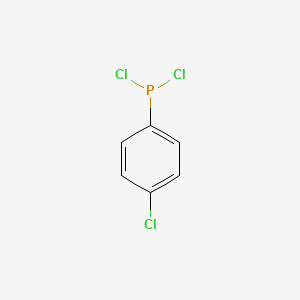 molecular formula C6H4Cl3P B8701600 4-Chlorophenyldichlorophosphine CAS No. 1005-33-0