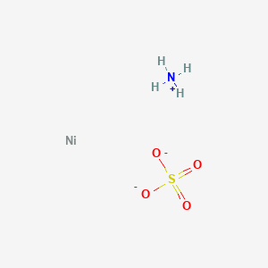 molecular formula H4NNiO4S- B8701638 Nickel ammonium sulphate 
