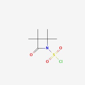 1-Azetidinesulfonyl chloride, 2,2,3,3-tetramethyl-4-oxo-