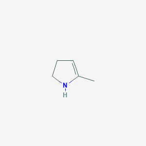 molecular formula C5H9N B8701760 5-methyl-2,3-dihydro-1H-pyrrole 
