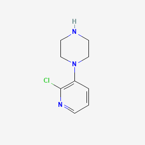 molecular formula C9H12ClN3 B8701978 1-(2-Chloro-pyridin-3-yl)-piperazine 