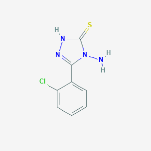 B087020 4-amino-5-(2-chlorophenyl)-4H-1,2,4-triazole-3-thiol CAS No. 13229-02-2