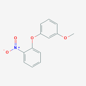 molecular formula C13H11NO4 B8702141 2-(3-Methoxyphenoxy)-1-nitrobenzene CAS No. 74683-29-7