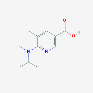 6-(Isopropyl-methyl-amino)-5-methyl-nicotinic acid