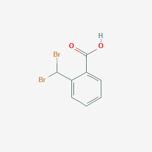 B8702352 2-(Dibromomethyl)benzoic acid CAS No. 62551-42-2