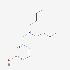 3-[(Dibutylamino)methyl]phenol
