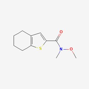 N-Methoxy-N-methyl-4,5,6,7-tetrahydrobenzo[b]thiophene-2-carboxamide