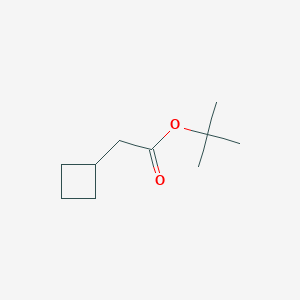 molecular formula C10H18O2 B8702475 Tert-butyl cyclobutylacetate CAS No. 79033-94-6