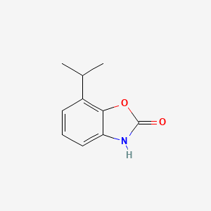 molecular formula C10H11NO2 B8702504 7-(Propan-2-yl)-1,3-benzoxazol-2(3H)-one CAS No. 89071-71-6