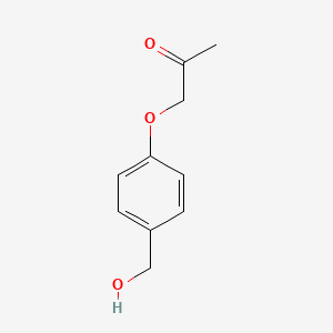 1-[4-(Hydroxymethyl)phenoxy]propan-2-one