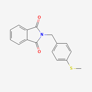 2-(4-(Methylthio)benzyl)isoindoline-1,3-dione