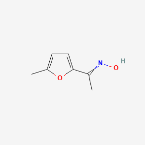 molecular formula C7H9NO2 B8702633 2-Acetyl-5-methylfuran oxime 