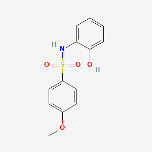N-(2-hydroxyphenyl)-4-methoxybenzenesulfonamide