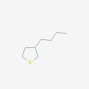 molecular formula C8H16S B8702749 3-Butylthiolane CAS No. 1551-24-2