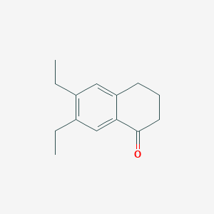 6,7-Diethyl-3,4-dihydronaphthalen-1(2H)-one