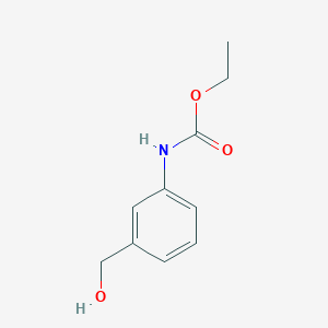 molecular formula C10H13NO3 B8702883 Ethyl (3-hydroxymethylphenyl)carbamate 
